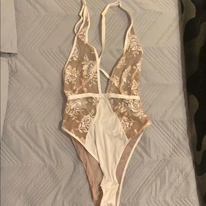 Lingerie bodysuit.